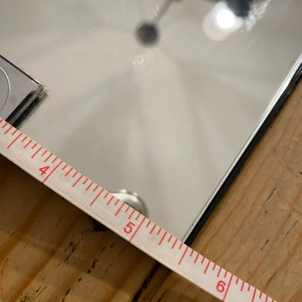 Authentic rare Chanel vanity mirror can be mounted or stand alone
